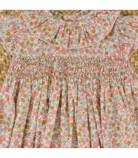 VESTIDO ESTAMPADO FLORES MARCA BABY-FERR