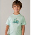 CAMISETA CON MOTO RELIEVE NIÑO MARCA MAYORAL