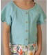 CAMISETA CON VOLANTES NIÑA MARCA MAYORAL
