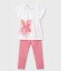 CONJUNTO LEGGING Y CAMISETA FLOR NIÑA MARCA MAYORAL