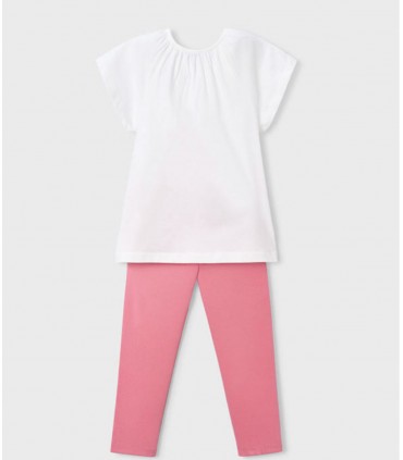 CONJUNTO LEGGING Y CAMISETA FLOR NIÑA MARCA MAYORAL
