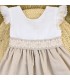 VESTIDO NIÑA CEREMONIA LINO MARCA BABY-FERR
