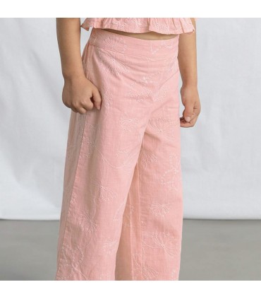 CONJUNTO PANTALON LARGO Y TOP FRUNCIDO MARCA MAYORAL