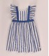VESTIDO RAYAS  NIÑA MARCA COCOTE