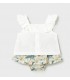 CONJUNTO FALDA Y BLUSA BEBE MARCA MAYORAL