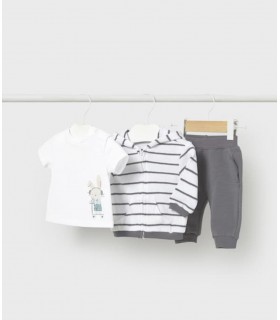 CHÁNDAL CON CAMISETA BEBE MARCA MAYORAL