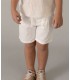 BERMUDA RELAXED FIT CON LINO NIÑO MARCA MAYORAL