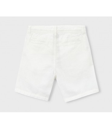 BERMUDA RELAXED FIT CON LINO NIÑO MARCA MAYORAL