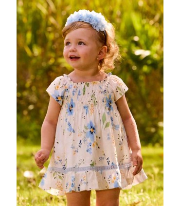 VESTIDO ESTAMPADO BEBE MARCA MAYORAL
