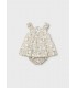 VESTIDO ESTAMPADO CON BRAGUITA BEBE MARCA MAYORAL