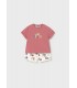 CONJUNTO PANTALON CORTO ESTAMPADO Y CAMISETA RECIEN NACIDO