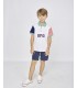 POLO NIÑO TRICOLOR MARCA SPAGNOLO