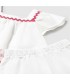 CONJUNTO BERMUDA Y BLUSA  BORDADOS BEBE MARCA MAYORAL