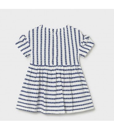 VESTIDO ESTAMPADO CON BOLSO BEBE MARCA MAYORAL