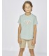 CAMISETA NIÑO BANDERAS VINTAGE MARCA SPAGNOLO