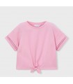 CAMISETA NUDO NIÑA MARCA MAYORAL