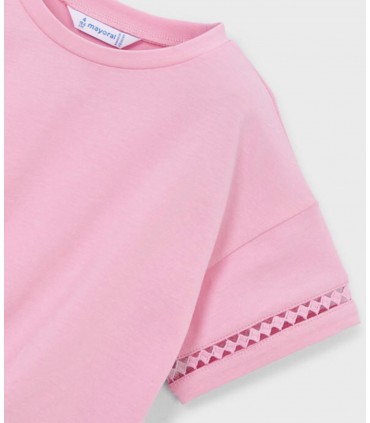 CAMISETA NUDO NIÑA MARCA MAYORAL