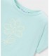 CAMISETA BÁSICA FLOR NIÑA MARCA MAYORAL