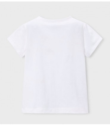 CAMISETA NIÑA FLOR MARCA MAYORAL