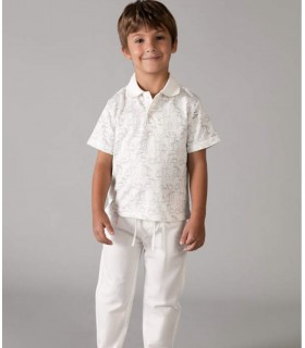 PANTALON CHINO RELAXED CON LINO MARCA MAYORAL