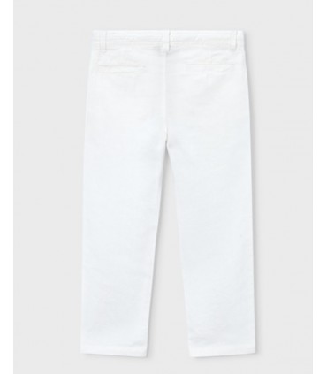 PANTALON CHINO RELAXED CON LINO MARCA MAYORAL