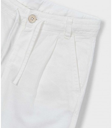 PANTALON CHINO RELAXED CON LINO MARCA MAYORAL
