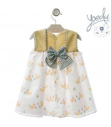 VESTIDO INFANTIL FAMILIA ANFORA MARCA YOEDU