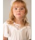 BLUSA COMBINADA GUIPUR NIÑA MARCA MAYORAL