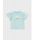 CAMISETA NIÑA CON APLIQUE MARCA MAYORAL