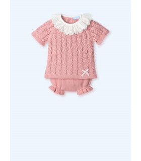 CONJUNTO BEBE CUATRO PIEZAS MARCA MAC ILUSION