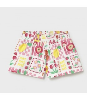 PANTALON CORTO PUNTO ESTAMPADO BEBE MARCA MAYORAL