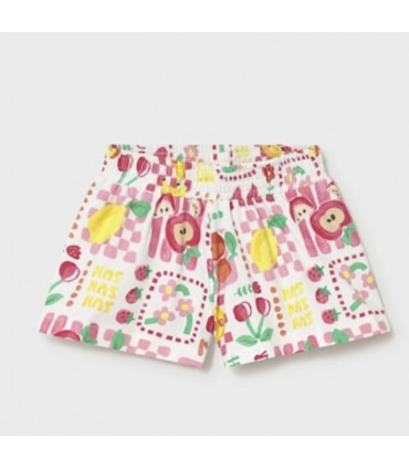 PANTALON CORTO PUNTO ESTAMPADO BEBE MARCA MAYORAL