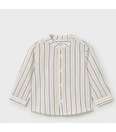 CAMISA BEBE MANGA LARGA CUELLO MAO MARCA MAYORAL