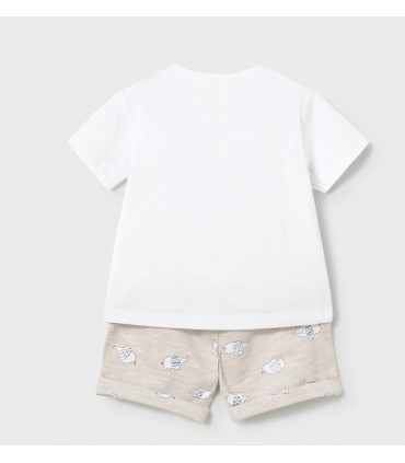 CONJUNTO BEBE CUATRO PIEZAS MARCA MAYORAL