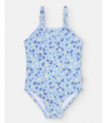 BAÑADOR NIÑA ESTAMPADO FLORES MARCA WATERLEMON