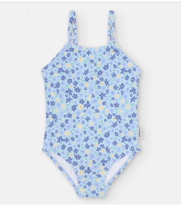 BAÑADOR NIÑA ESTAMPADO FLORES MARCA WATERLEMON