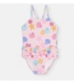 BAÑADOR NIÑA ESTAMPADO DE FONDO MARINO MARCA WATERLEMON