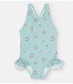 BAÑADOR NIÑA ESTAMPADO ESTRELLAS MULTICOLOR MARCA WATERLEMON