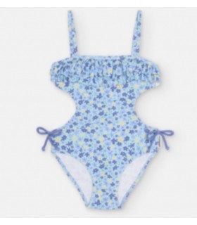 TRIKINI NIÑA ESTAMPADO FLORES MARCA WATERLEMON