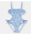 TRIKINI NIÑA ESTAMPADO FLORES MARCA WATERLEMON