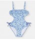 TRIKINI NIÑA ESTAMPADO FLORES MARCA WATERLEMON