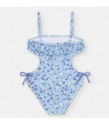 TRIKINI NIÑA ESTAMPADO FLORES MARCA WATERLEMON