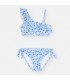 BIKINI  NIÑA ESTAMPADO FLORES MARCA WATERLEMON