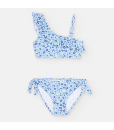 BIKINI  NIÑA ESTAMPADO FLORES MARCA WATERLEMON