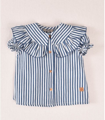 BLUSA BEBE RAYAS MARCA JOSE VARON