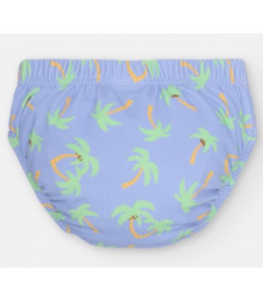 BRAGUITA PAÑAL BEBE ESTAMPADO DE PALMERAS MARCA WATERLEMON