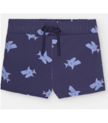 BÓXER NIÑO BAÑO ESTAMPADO DE TIBURONES MARCA WATERLEMON