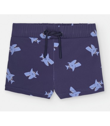 BÓXER NIÑO BAÑO ESTAMPADO DE TIBURONES MARCA WATERLEMON