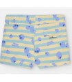 BÓXER BAÑO NIÑO ESTAMPADO DE RAYAS VERDES Y ARÁNDANOS MARCA WATERLEMON
