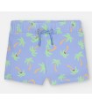 BÓXER BAÑO NIÑO ESTAMPADO DE PALMERAS MARCA WATERLEMON